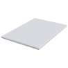 Coussins de Matelas Blanc 140 x 190 cm 