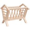 Mangeoire à foin pour lapins 44x33x33 cm bois massif de sapin 
