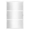 Armoire chaussures miroir 3niveaux Blanc brillant 63x17x102,5cm 