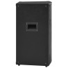 Haut-parleur scène Hifi passif professionnel 1000W 37x37x64 cm 