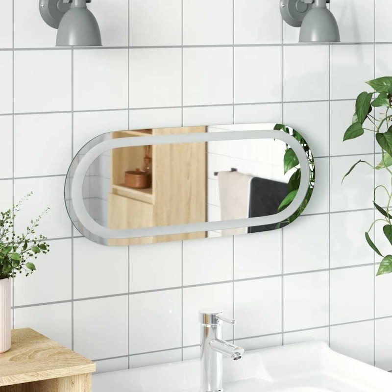 Miroir de salle de bain à LED 50x20 cm ovale 