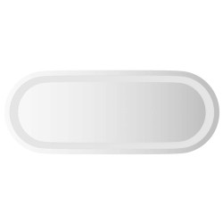 Miroir de salle de bain à LED 50x20 cm ovale 