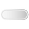Miroir de salle de bain à LED 50x20 cm ovale 