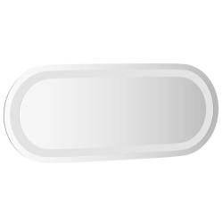 Miroir de salle de bain à LED 50x20 cm ovale 