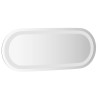 Miroir de salle de bain à LED 50x20 cm ovale 