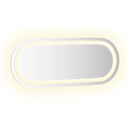 Miroir de salle de bain à LED 50x20 cm ovale 