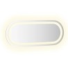 Miroir de salle de bain à LED 50x20 cm ovale 