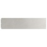 Bordures de pelouse 10 pcs 25x103 cm acier inoxydable 