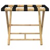 Porte-bagages pliant 62x42x50,5 cm bambou 
