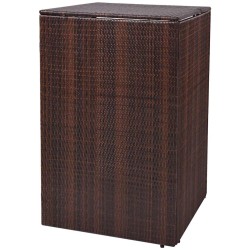 Abri cache-poubelle Marron 76 x 78 x 123 cm 