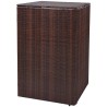 Abri cache-poubelle Marron 76 x 78 x 123 cm 