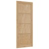 Porte Intérieure 'ORKDAL'86x211x4 cm Bois Solide en Pin 