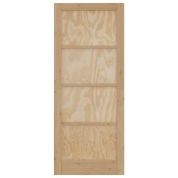 Porte Intérieure 'ORKDAL'86x211x4 cm Bois Solide en Pin 