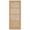 Porte Intérieure 'ORKDAL'86x211x4 cm Bois Solide en Pin 