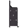 Chariot à outils Noir 65 x 35 x 111 cm Acier peint par poudre 