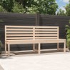 Banc de jardin 201,5 cm bois massif de pin 