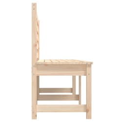 Banc de jardin 201,5 cm bois massif de pin 