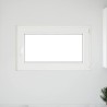 Fenêtre de sous-sol« RISOR » 100 x 50 cm oscillo-battante DIN droite blanche 