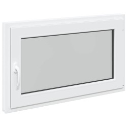 Fenêtre de sous-sol« RISOR » 100 x 50 cm oscillo-battante DIN droite blanche 
