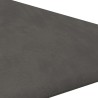 Panneaux muraux 12 pcs Gris foncé 30x30 cm Velours 0,54 m² 