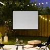 Écran de projection avec supports 90 pouces 4:3 