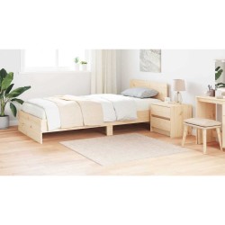 Tapis shaggy à poils longs Crème 120x120 cm PP 