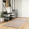 Tapis shaggy PAMPLONA poils longs moderne beige 80x200 cm 
