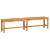 Banc de jardin 180 cm bois massif d'acacia 