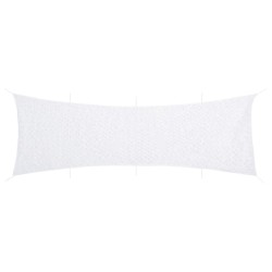 Filet de camouflage avec sac de rangement 809x207 cm blanc 
