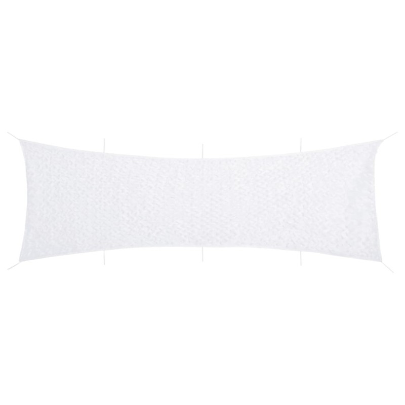 Filet de camouflage avec sac de rangement 809x207 cm blanc 