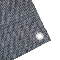 Accessoire Tente Bleu-gris Polyéthylène 250 x 500 cm Pliable 