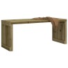 Banc de jardin extensible 212,5x40,5x45 cm bois de pin imprégné 