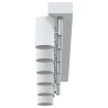 Spotlight plafond 6 voies réglables blanc E27 