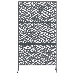 Écran de Confidentialité Anthracite 100x50x180 cm en Acier 