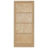 Porte Intérieure "ORKDAL" 93x211x4 cm en Bois Massif de Pin 