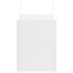Sacs en papier 50 pcs avec poignées blanc 32x22x28 cm 