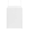 Sacs en papier 50 pcs avec poignées blanc 32x22x28 cm 