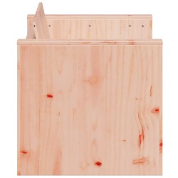 Canapé de jardin 2 places 134x60x62 cm bois massif de douglas 