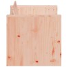 Canapé de jardin 2 places 134x60x62 cm bois massif de douglas 