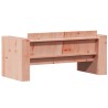 Canapé de jardin 2 places 134x60x62 cm bois massif de douglas 
