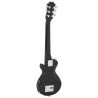 Guitare électrique pour enfants et sac marron et noir 3/4 30" 