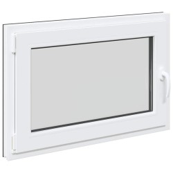 Fenêtre de sous-sol« RISOR » 90 x 50 cm oscillo-battante DIN gauche anthracite 