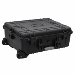 Valise de vol à roulettes Noir 63x50x23 cm PP 