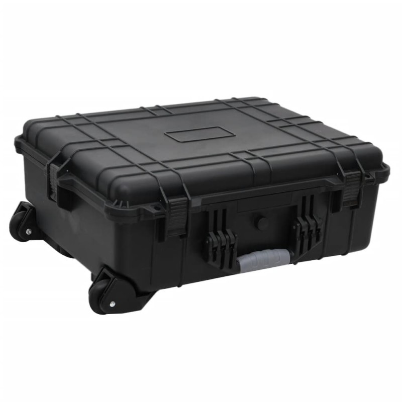 Valise de vol à roulettes Noir 63x50x23 cm PP 