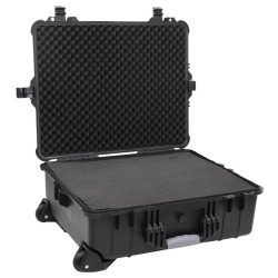 Valise de vol à roulettes Noir 63x50x23 cm PP 