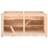 Cage à hamster 104x52x54 cm bois massif de sapin 