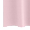 Rideaux avec des rideaux 2 pcs Rose bébé 260 x 140 cm Polyester 