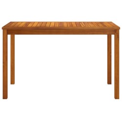 Table de jardin 110x55x67 cm Bois d'acacia solide 