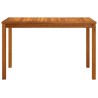 Table de jardin 110x55x67 cm Bois d'acacia solide 