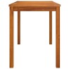Table de jardin 110x55x67 cm Bois d'acacia solide 